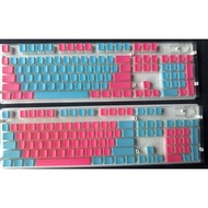 104/87-Key Mechanical Keyboard Translucent Keycap Universal Cross Axis Mechanical Keyboard Keycap