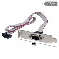 Serial Baffle Line Motherboard Serial Port Line DB9 Extension Line COM Port Line 9 Pin RS232 Line Sm
