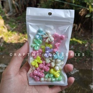 25g Colorful Ribbon Scoop Beads