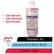 Chlorhex 4%, Antiseptic Chlorhexidine Solution Hand Wash (1000ml/bottle)