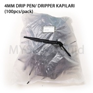 [100pcs] 4mm drip pen dripper for 3/5mm LDPE Micro Tube