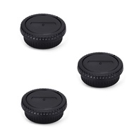 Rear Lens Cap & Body Cap Cover Set for Canon EF EF-S Mount Camera 90D 80D 77D 70D T8i T7 T7i T6 T6i 