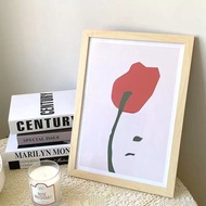 Tyk 8.Low Price Seckill Factory Simple Modern Wooden Photo Frame Swing Table 4 Open 8KA34 Sketch Fra