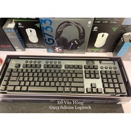Logitech G913/G915 Linear Lightspeed Wireless RGB FullSize Mechanical Keyboard (Black)