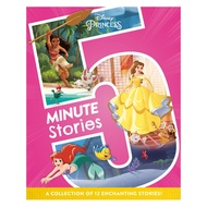Disney Princess Bedtime Stories Collection Book with 12 Stories for Kids to Read 190 Pages