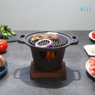 Will Utility Indoor Outdoor BBQ Oven  Stick with Base  Grade Hibachi Grill
