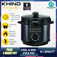 Khind 6L Pressure Cooker PC6100