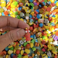 【AT】50ชิ้น/ล็อตขยะ Lot Hot การ์ตูน Action Figure Anime ของเล่นตุ๊กตาไวนิล Grossery Gang รูปของเล่นโม