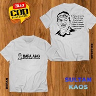 DISTRO T-SHIRT KDM KANG DEDI MULYADI GUBERNUR WEST JAVA - DEDI MULYADI FATHER AING TSHIRT -