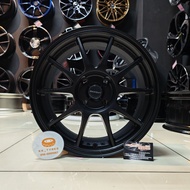 [4PCS] New Sport Rim 15inch TC105N 15X7JJ ET35 4H100 MATT BLACK