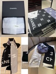 全新 Chanel scarf 圍巾25c漸變圍巾 size 70x180cm 香港專門店購買！full set有copy單