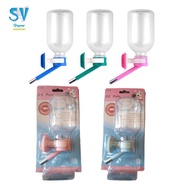 CC-Pets-H125 Pet Water Bottle Attached To The Cage​ With Pen Small With Capacity 200 Ml.pet Supplies