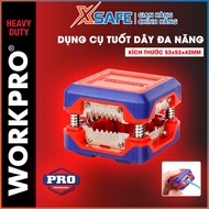 WORKPRO WP multi-function wire stripper291010 Size 4x5cm, 4 wire stripping sizes suitable for many j