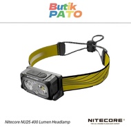 NITECORE NU25 400 Lumens Ultralight Rechargeable Headlamp