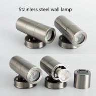 Up Down Wall Light Fixture with GU10 Light Bulbs for Outdoor & Indoor Use - Aluminum Waterproof Cyli