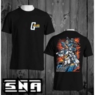 Gundam rx78 Ariel noah mayonnaise cotton combed 24s T-shirt