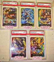 航海王卡 閃卡 收藏卡 海賊王 one piece Pokémon 遊戲王 psa 10