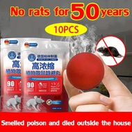 10 pcs Kapur barus pengusir tikus Kapur barus untuk kecoa dan tikus Pengusir Tikus Beraksi Lama Kapu