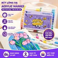 Enmy Marker Pen Set - Bright Colors, High Durability, For Artists & Artistic Lovers