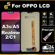 LCD OPPO A3S Realme C1 Realme 2 Original 100% lcd touchscreen free lem fullset asli Ori layar hp FHD