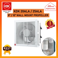 KDK EXHAUST FAN 20ALA / 25ALA WALL MOUNT PROPELLER [ 20ALA ( 20cm/8″ ) / 25ALA ( 25cm/10″) ]