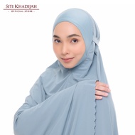 Siti Khadijah Telekung Harmony Flair Aria in Pewter Blue