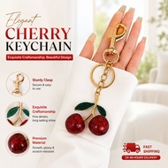 Cherry Bag Charms for Handbag, Glitter Purse Charms, Cute Keychain, Bag Accessories for Women Gifs