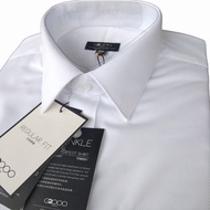 △﹍ G2000 men long sleeve shirt no-iron white anti-wrinkle business professional dress shirt cultivat