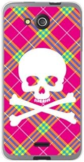 SECOND SKIN SKYDGU-TPCL-701-J097 Skull Punk Pink (Soft TPU Clear) / for DIGNO U 404KC/SoftBank SKYDG