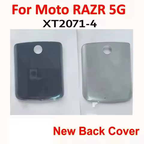 Best New Battery Back Cover Rear Door Housing Case For Motorola Moto RAZR 5G XT2071-4 with adhesive 