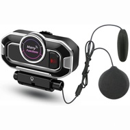 V9Bluetooth Headset for Motorcycle Helmet FMRadio Navigation Wireless Music Riding Bluetooth5.0Helmet headset