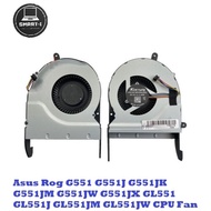 Asus Rog G551 G551J G551JK G551JM G551JW G551JX GL551 GL551J GL551JM GL551JW CPU Fan