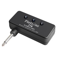 F1R Mini Headphone Guitar Amplifier with 3.5mm Headphone Jack AUX Input Plug-And-Play Guitar Accessories black