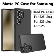 Hard Matte PC Case for Samsung Galaxy S25 ultra/S25/S25plus Protective Case Cover Shockproof Back Ca