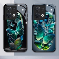 DIY Glass Phone Case Suitable for OPPO reno 8pro 7Z 8Z 7pro 5G 6 6Z 2F 2Z 8 4pro 3 2 8T 3pro 10pro 1