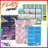 Flascard educational toys recognize 99 names of good names of allah asmaul Husana custom names for m
