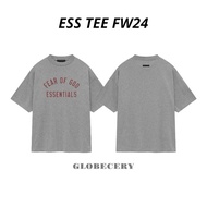 Essentials Jersey Crewneck Tee FW24 Dark Heather