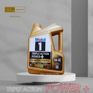 MOBIL 1 FULLY SYNTHETIC 0W-40 4LITER [TERIPLE ACTION POWER +]