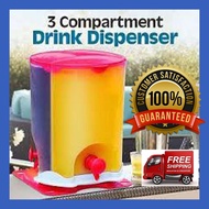 3 compartment drink dispenser | shahnizar