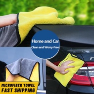 Microfiber Towel 30x30/60CM Large Microfibre Cleaning Auto Car Detailing Soft Cloths Car Care Polish