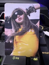 BLACKPINK DEADLINE 世界巡迴演唱會 Lisa 滿額小卡