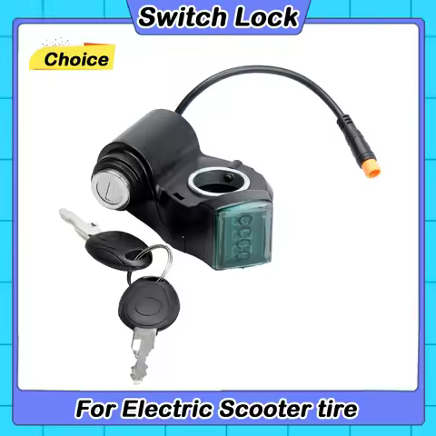 Power Key Lock with Keys Electric Scooter Ignition Lock Starter Switch Lock For Kukirin G2 Pro Elect