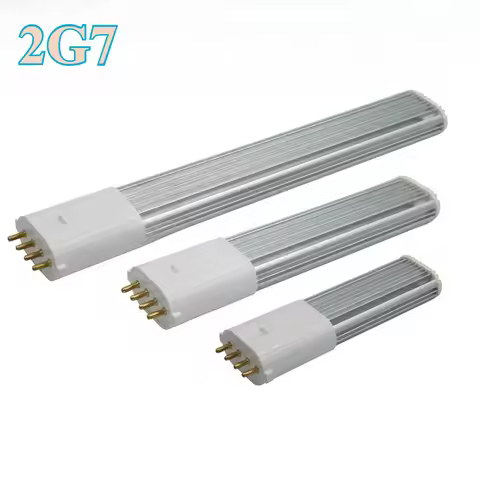 2G7 4W/120mm 6W/152mm 7W/165mm 10W/220mm 4P Table Desk Read Bar Tube Light Indoor Horizontal Plug LE