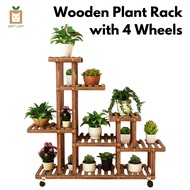 Plant Rack Plant Stand Wrought Iron Flower Pot Rack Metal Plant Stand Flower Holder Square Metal Shelves Plant Pot Stand