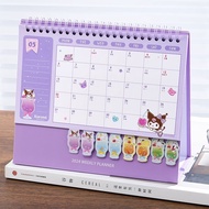 Genuine Sanrio 2024 Desk Calendar Kuromi Calendar 2023 Desktop Decoration Notepad Planner 10.21