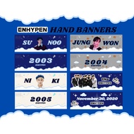 Hand Banner costume (Kpop, Band, Alone, Writing)