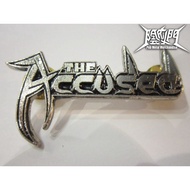 THE ACCUSED Metal Badge Badge Alternative Personalized Accessories Heavy Metal Rock Genuine Imported