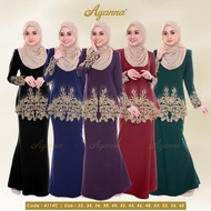 Baju Kurung Kebaya Sulam Daniela Moden Dewasa With Nursing Breastfeeding Menyusu Wudhuk Friendly 411