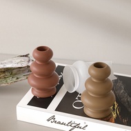 Yu Meiren ins Wind Stacked Circle Candle Holder Ornament Silicone Mold Aromatherapy Plaster Candle B