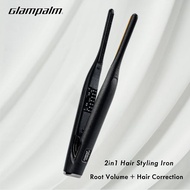 [GlamPalm] GP141 2in1 Hair Styling Iron｜Root Volume + Hair Correction / Slim 8.3mm Ceramic Plates
